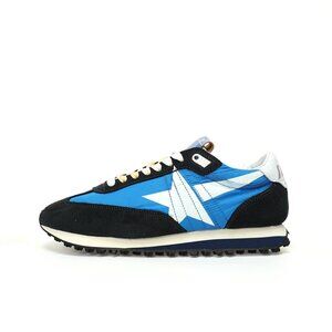 Blue & White & Black Mens Marathon Running Sneakers By Golden Goose